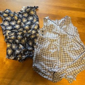2 Kids rompers